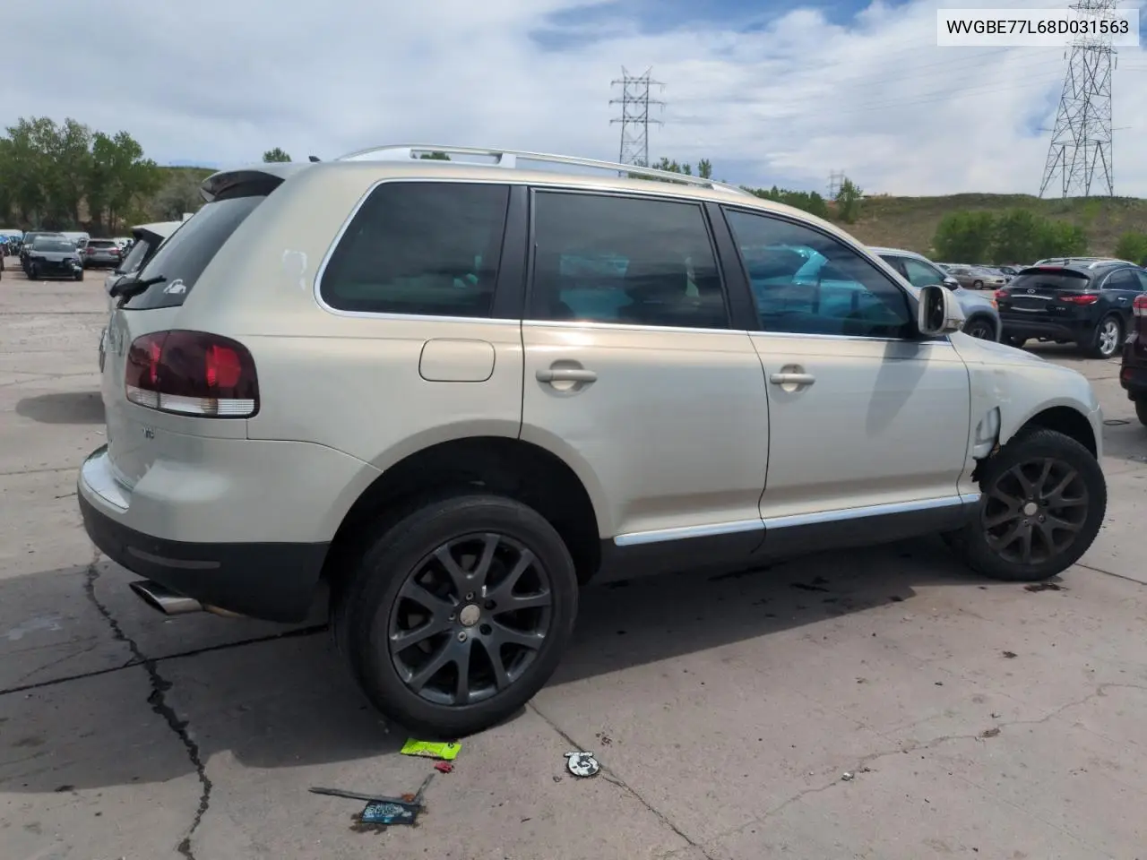 2022 Volkswagen Touareg 2 V6 VIN: WVGBE77L68D031563 Lot: 56589855