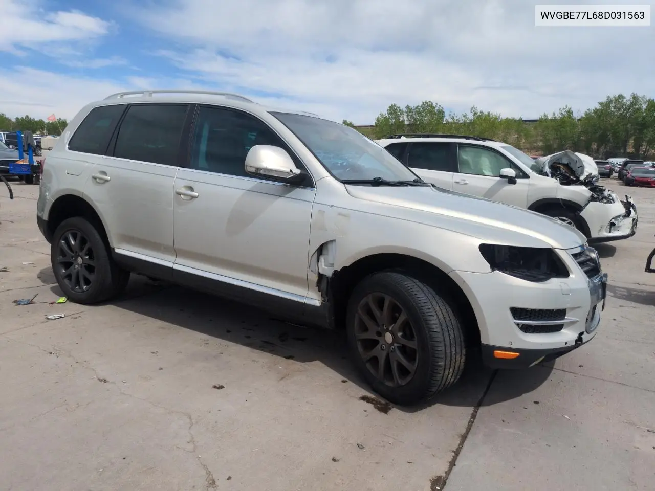 2022 Volkswagen Touareg 2 V6 VIN: WVGBE77L68D031563 Lot: 56589855