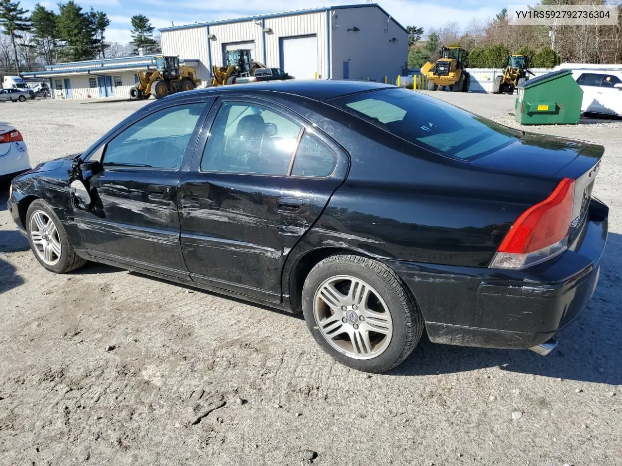 2009 Volvo S60 2.5T VIN: YV1RS592792736304 Lot: 53050485
