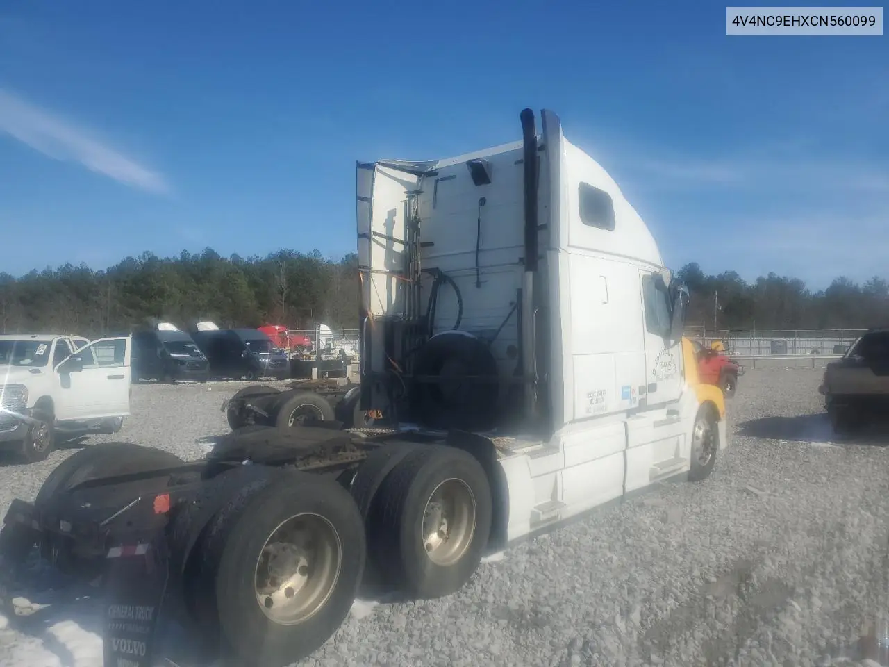 2012 Volvo Vn Vnl VIN: 4V4NC9EHXCN560099 Lot: 45363085