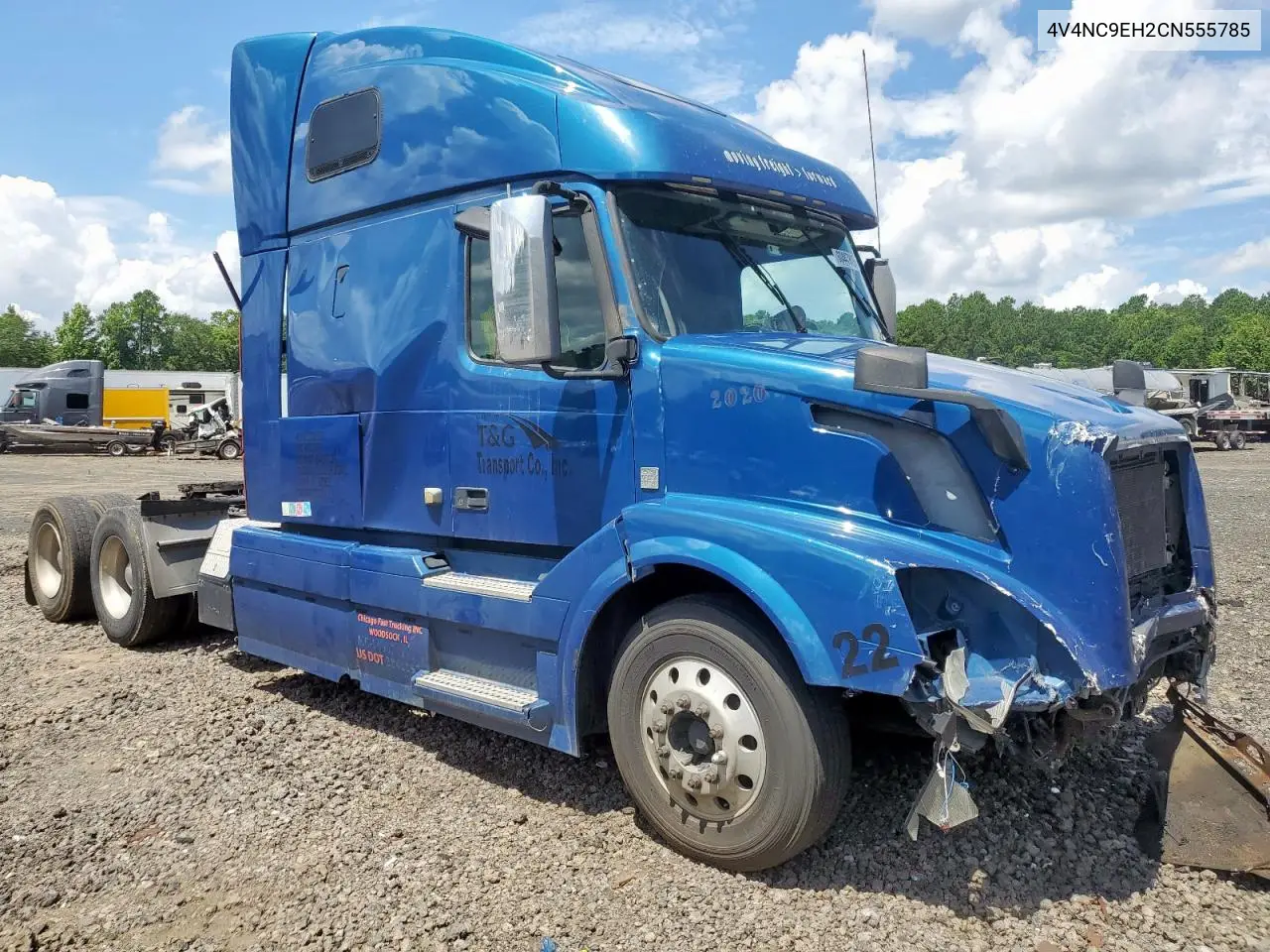 2012 Volvo Vn Vnl VIN: 4V4NC9EH2CN555785 Lot: 60447815