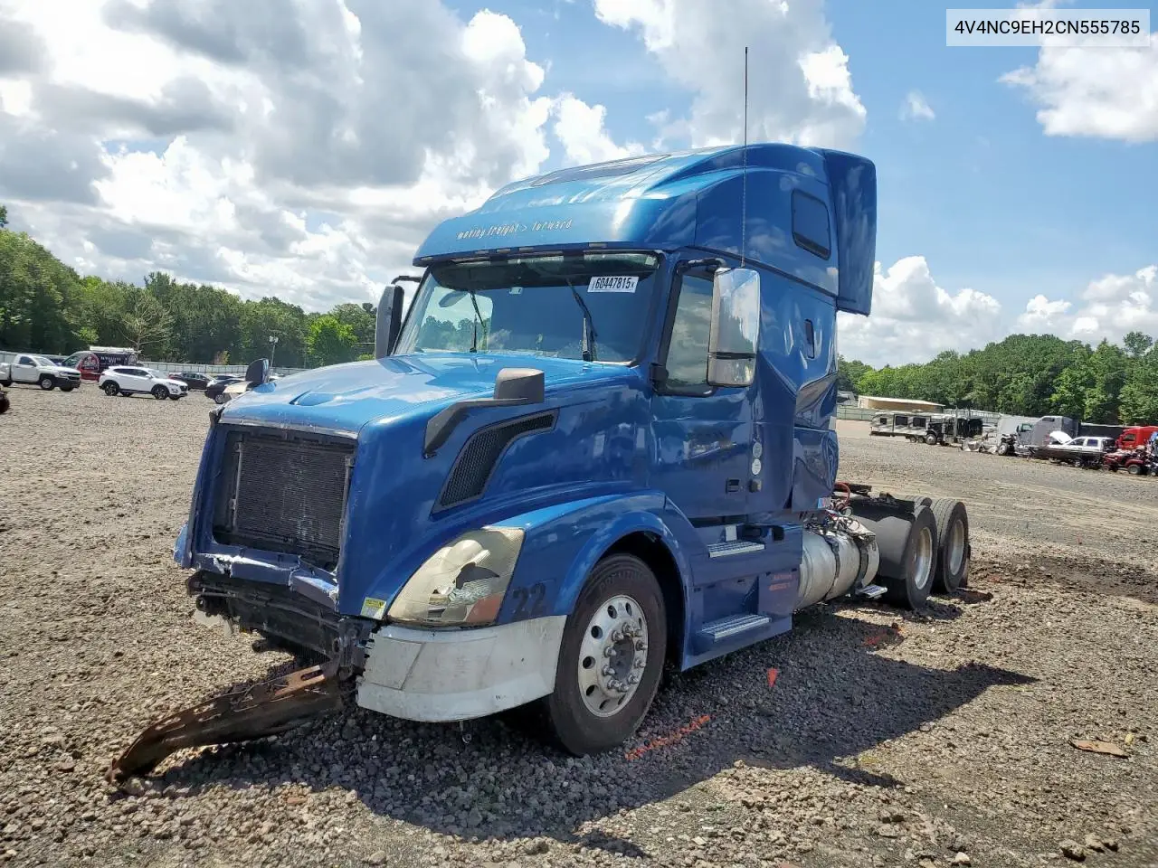 2012 Volvo Vn Vnl VIN: 4V4NC9EH2CN555785 Lot: 60447815