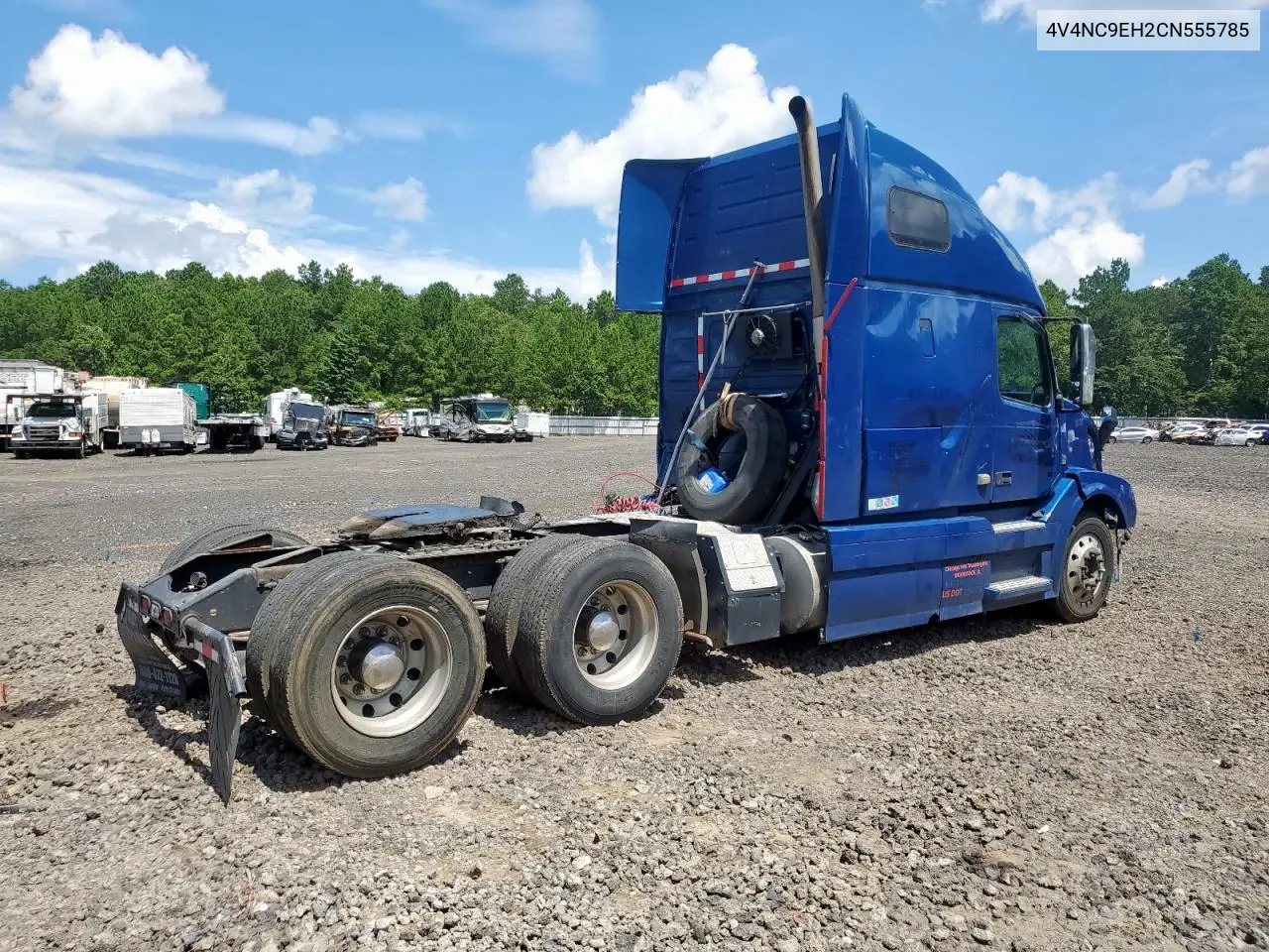 2012 Volvo Vn Vnl VIN: 4V4NC9EH2CN555785 Lot: 60447815
