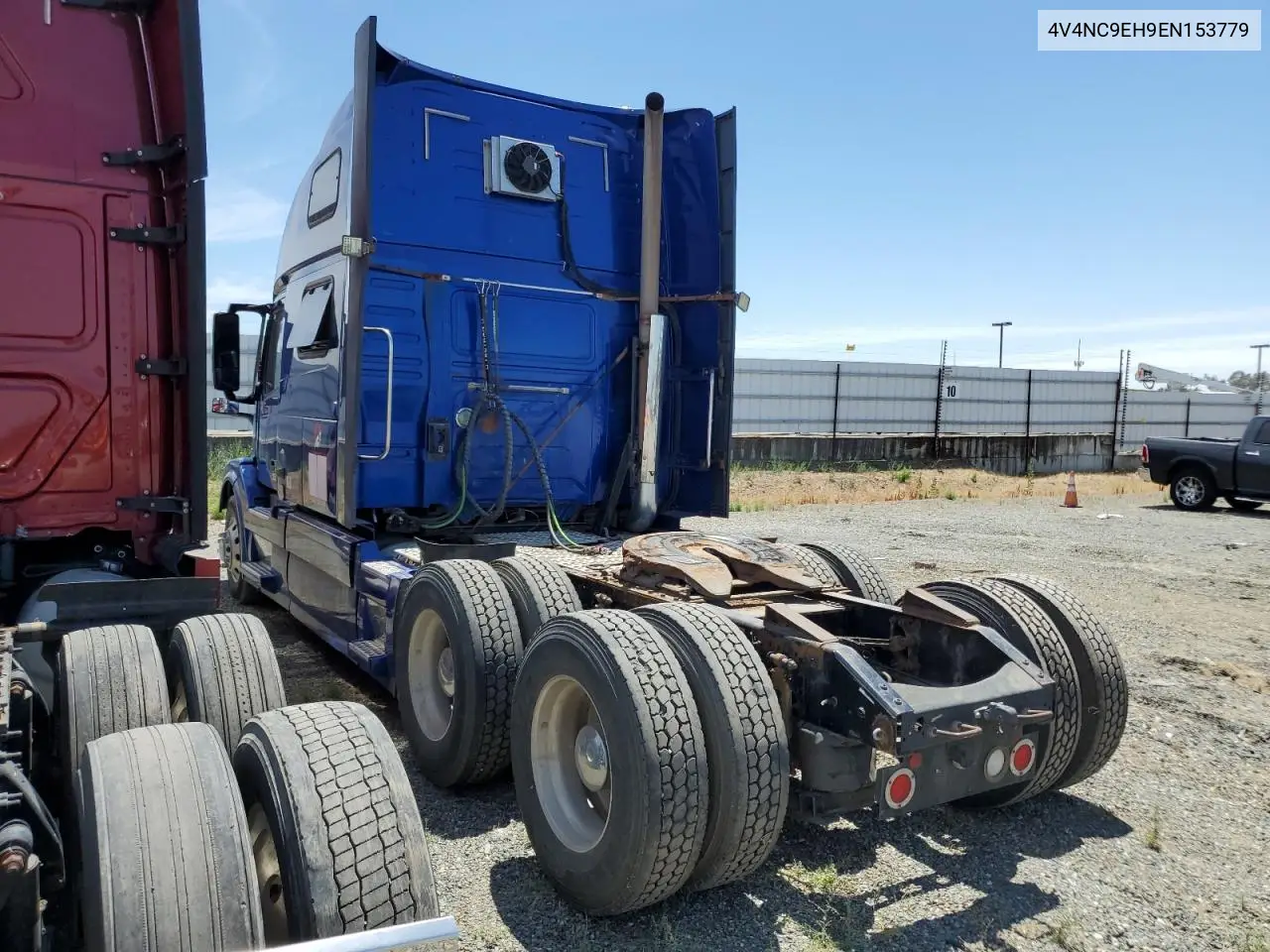 2014 Volvo Vn Vnl VIN: 4V4NC9EH9EN153779 Lot: 60690425