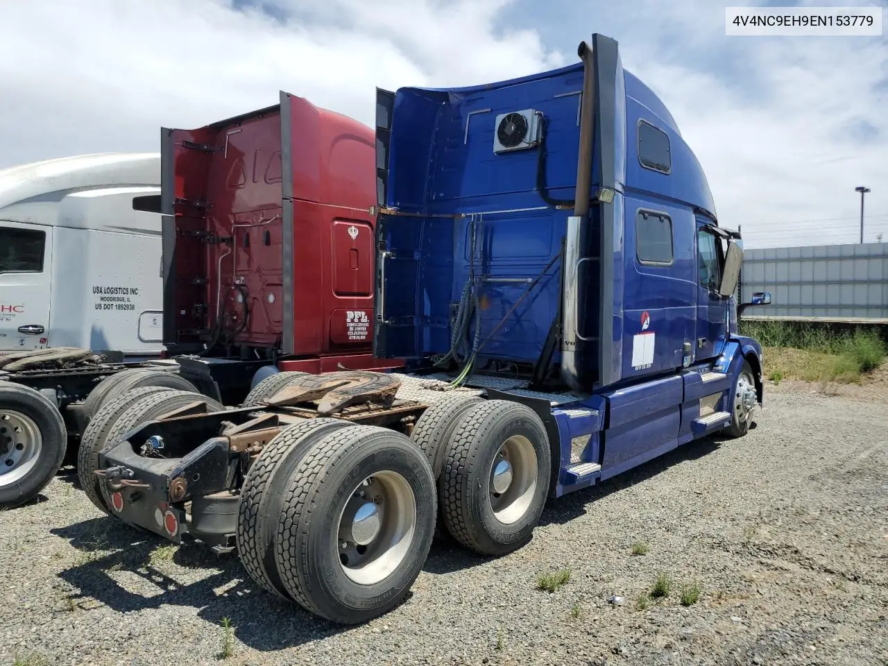 2014 Volvo Vn Vnl VIN: 4V4NC9EH9EN153779 Lot: 60690425