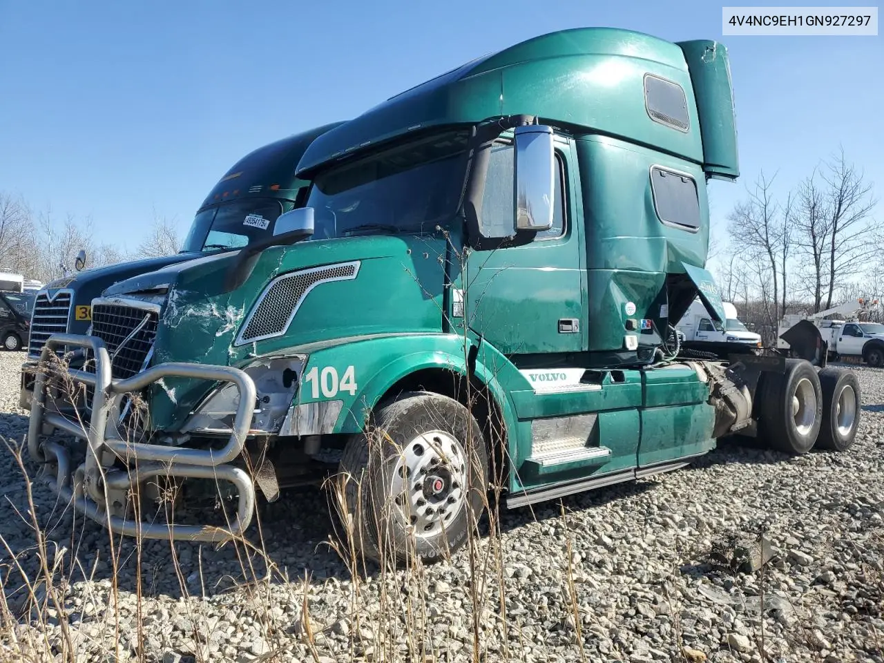 2016 Volvo Vnl Semi Truck VIN: 4V4NC9EH1GN927297 Lot: 52326305