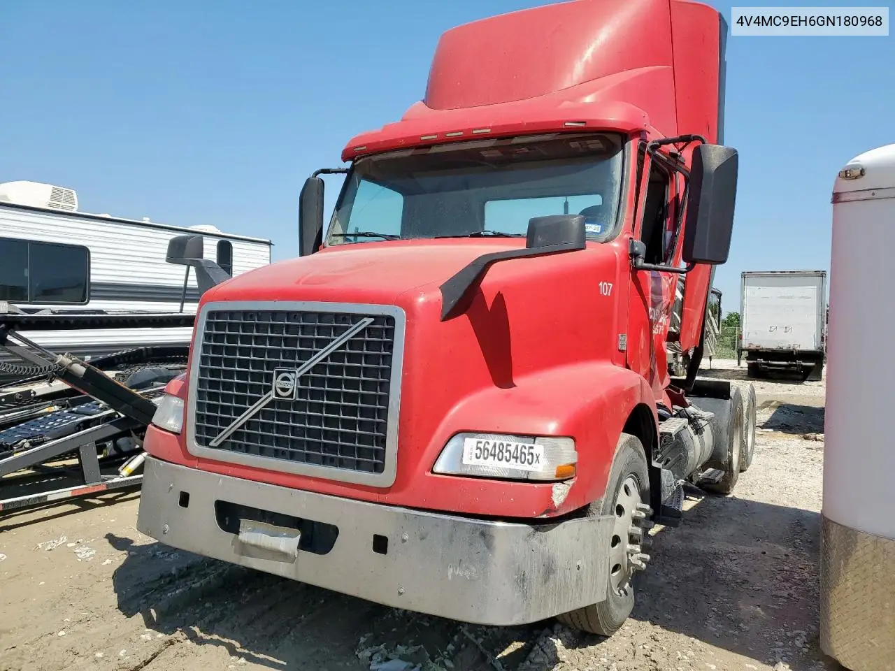 2016 Volvo Vn Vnm VIN: 4V4MC9EH6GN180968 Lot: 56485465