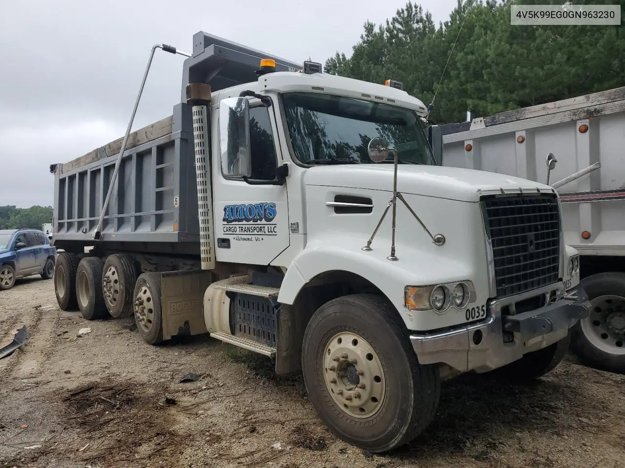 2016 Volvo Vhd VIN: 4V5K99EG0GN963230 Lot: 60907905