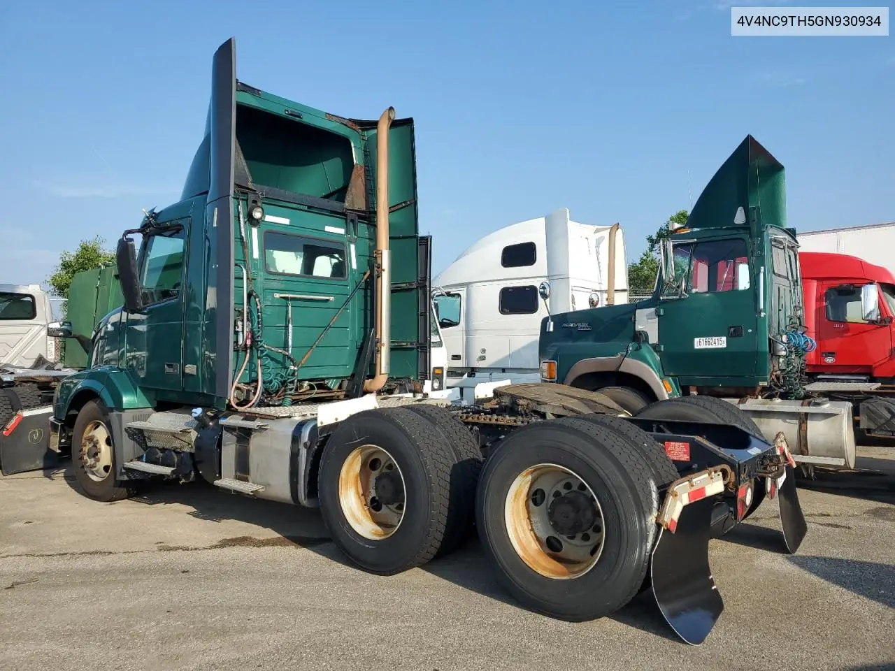 2016 Volvo Vn Vnl VIN: 4V4NC9TH5GN930934 Lot: 61673775