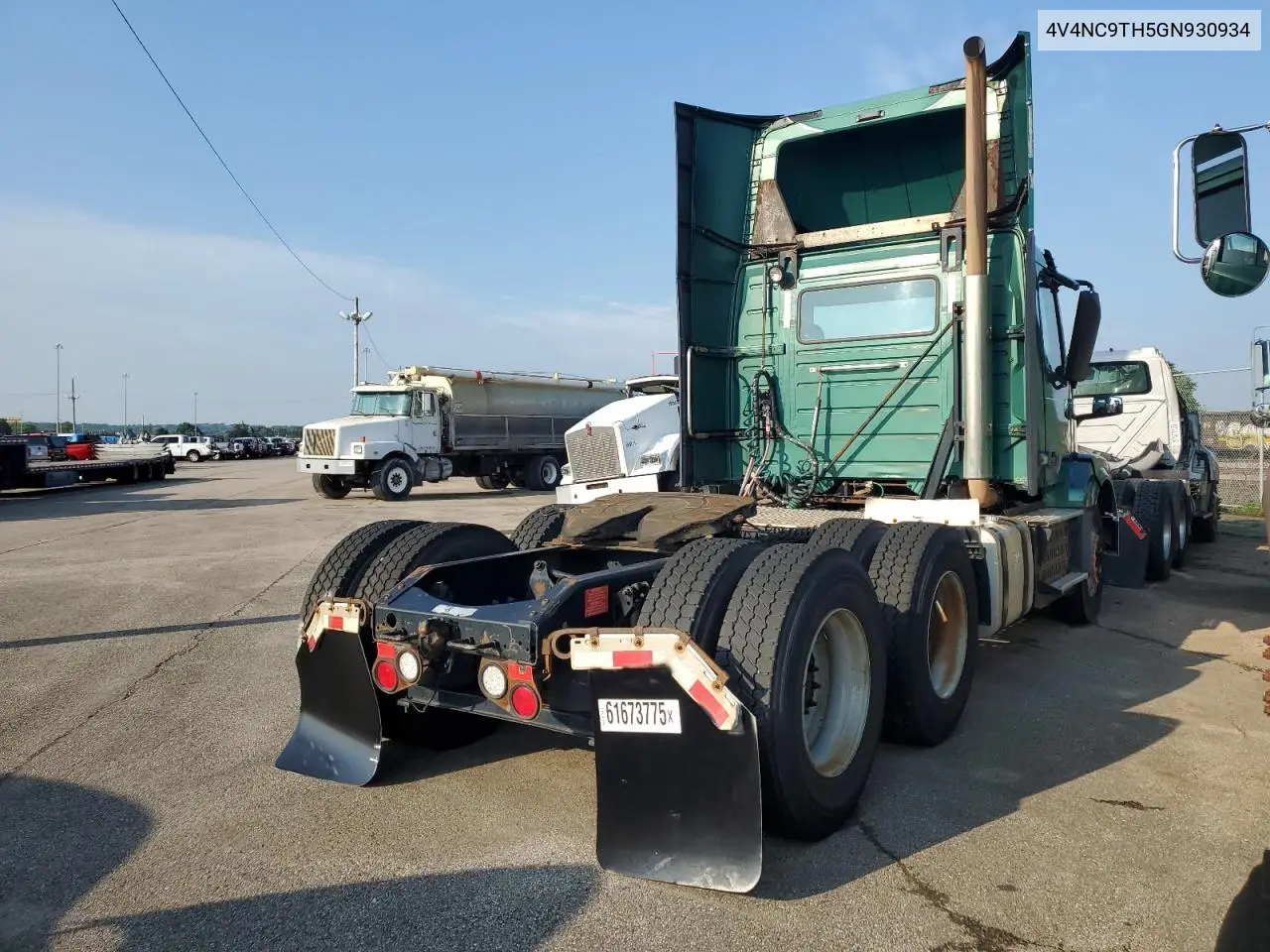 2016 Volvo Vn Vnl VIN: 4V4NC9TH5GN930934 Lot: 61673775