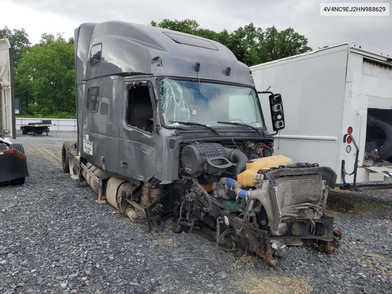 2017 Volvo Vnl Semi Truck VIN: 4V4NC9EJ2HN988629 Lot: 57114865