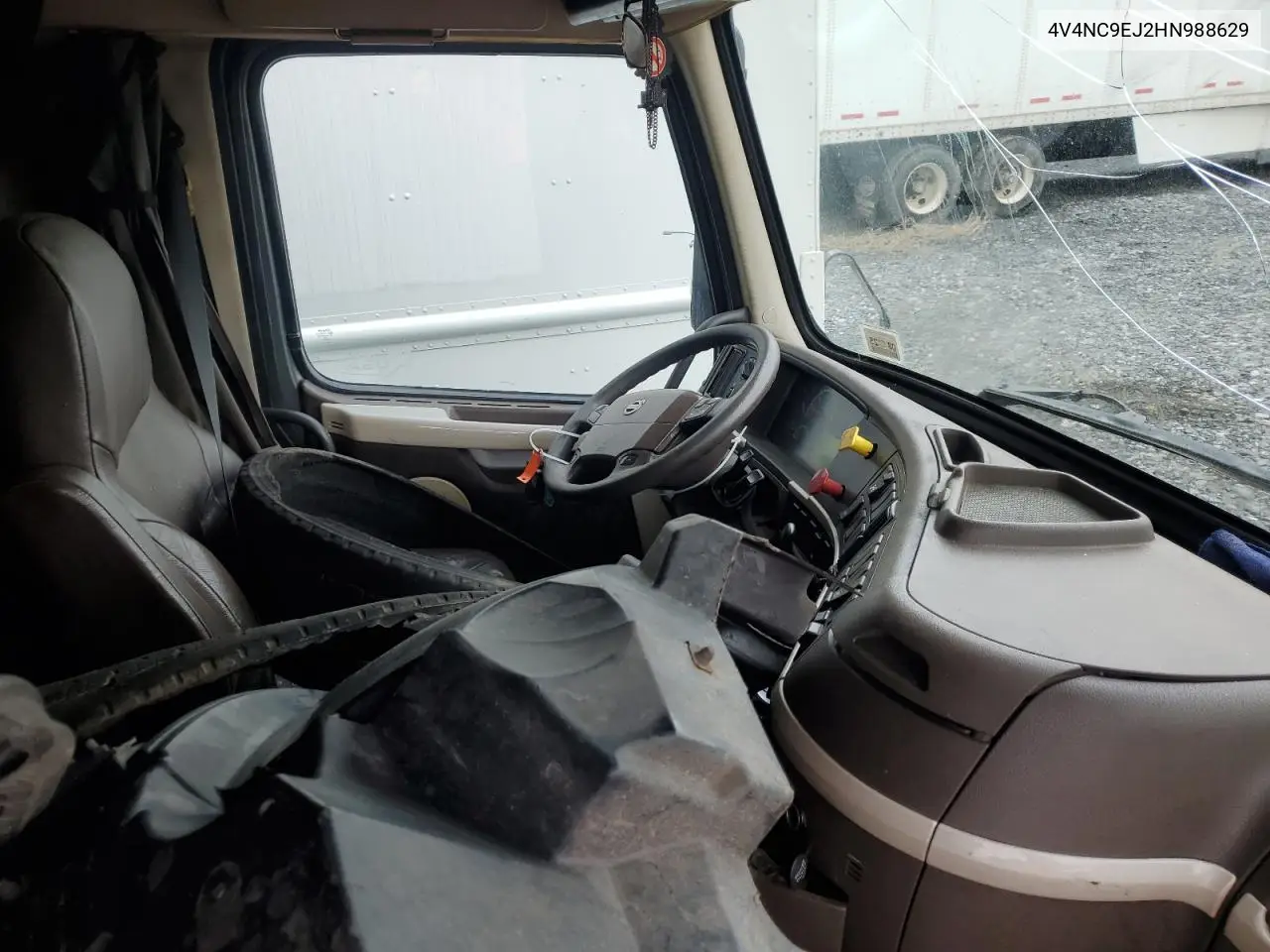 2017 Volvo Vnl Semi Truck VIN: 4V4NC9EJ2HN988629 Lot: 57114865