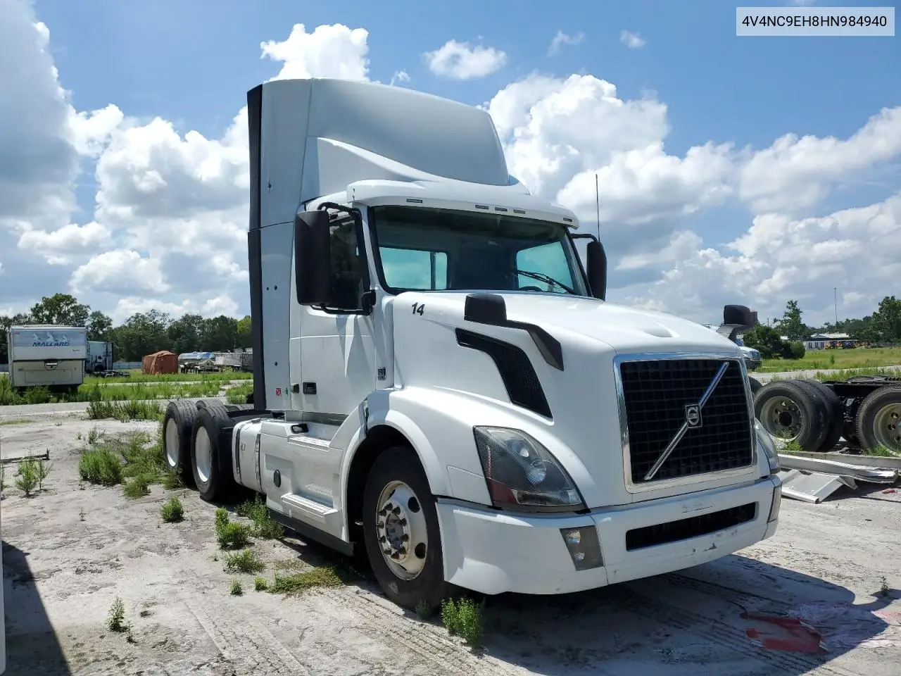 2017 Volvo Vn Vnl VIN: 4V4NC9EH8HN984940 Lot: 62136025