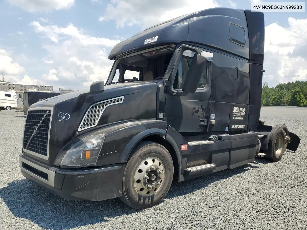2018 Volvo Vn Vnl VIN: 4V4NC9EG6JN999238 Lot: 62157905