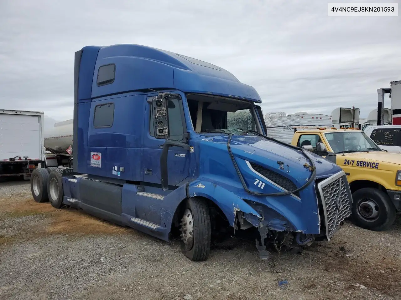 2019 Volvo Vnl Semi Truck VIN: 4V4NC9EJ8KN201593 Lot: 47269755