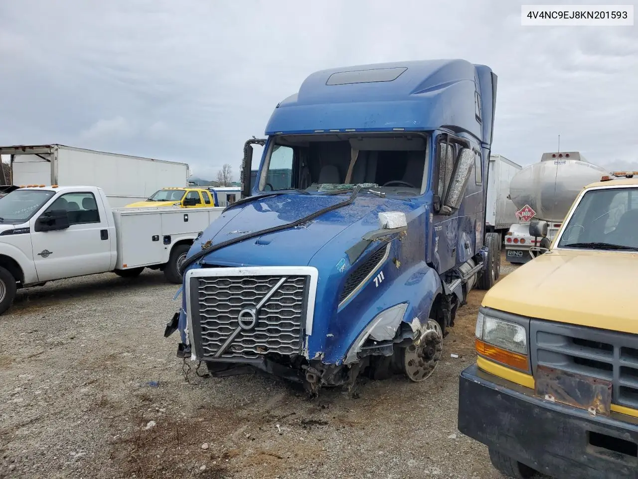 2019 Volvo Vnl Semi Truck VIN: 4V4NC9EJ8KN201593 Lot: 47269755
