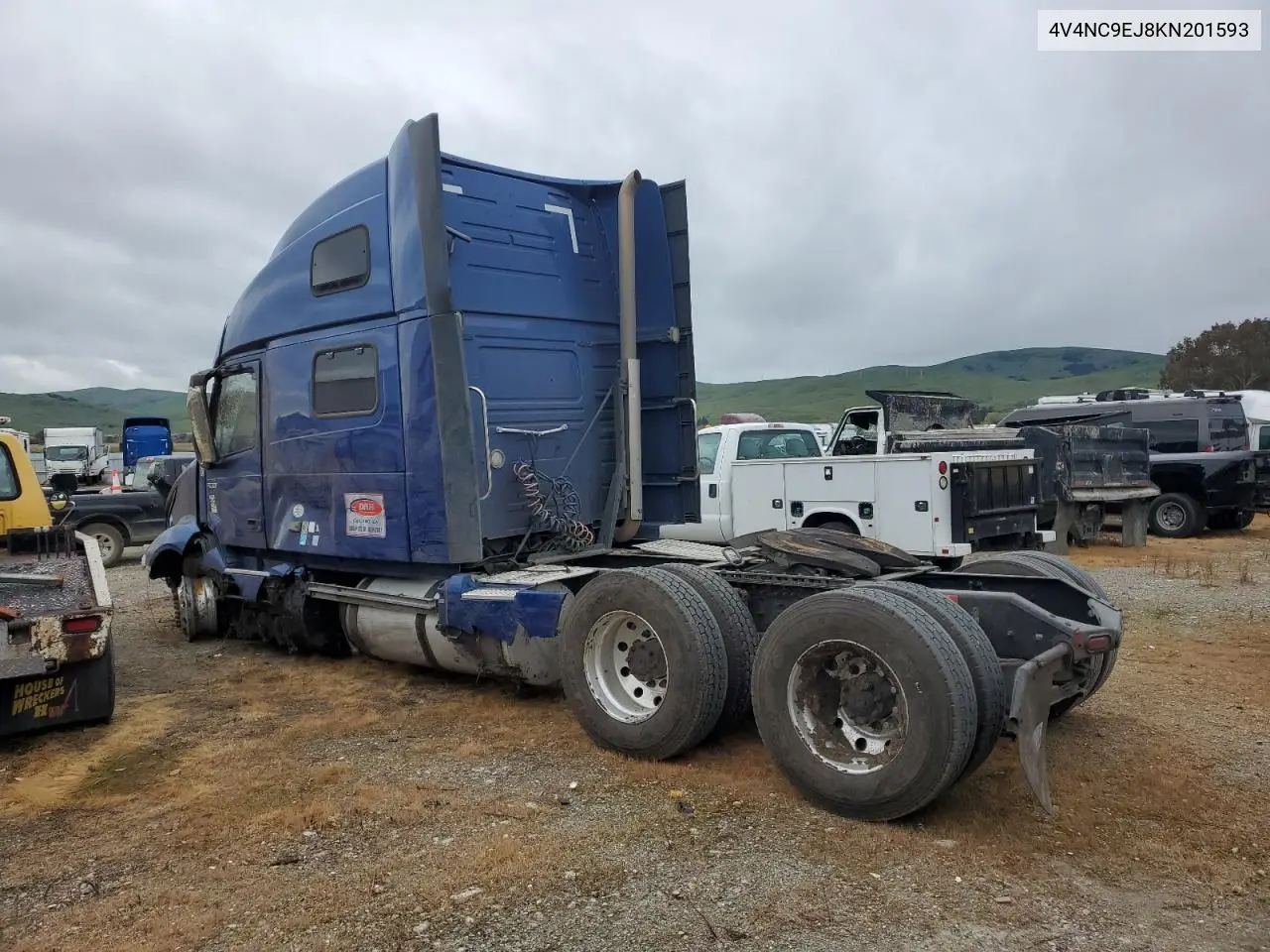 2019 Volvo Vnl Semi Truck VIN: 4V4NC9EJ8KN201593 Lot: 47269755