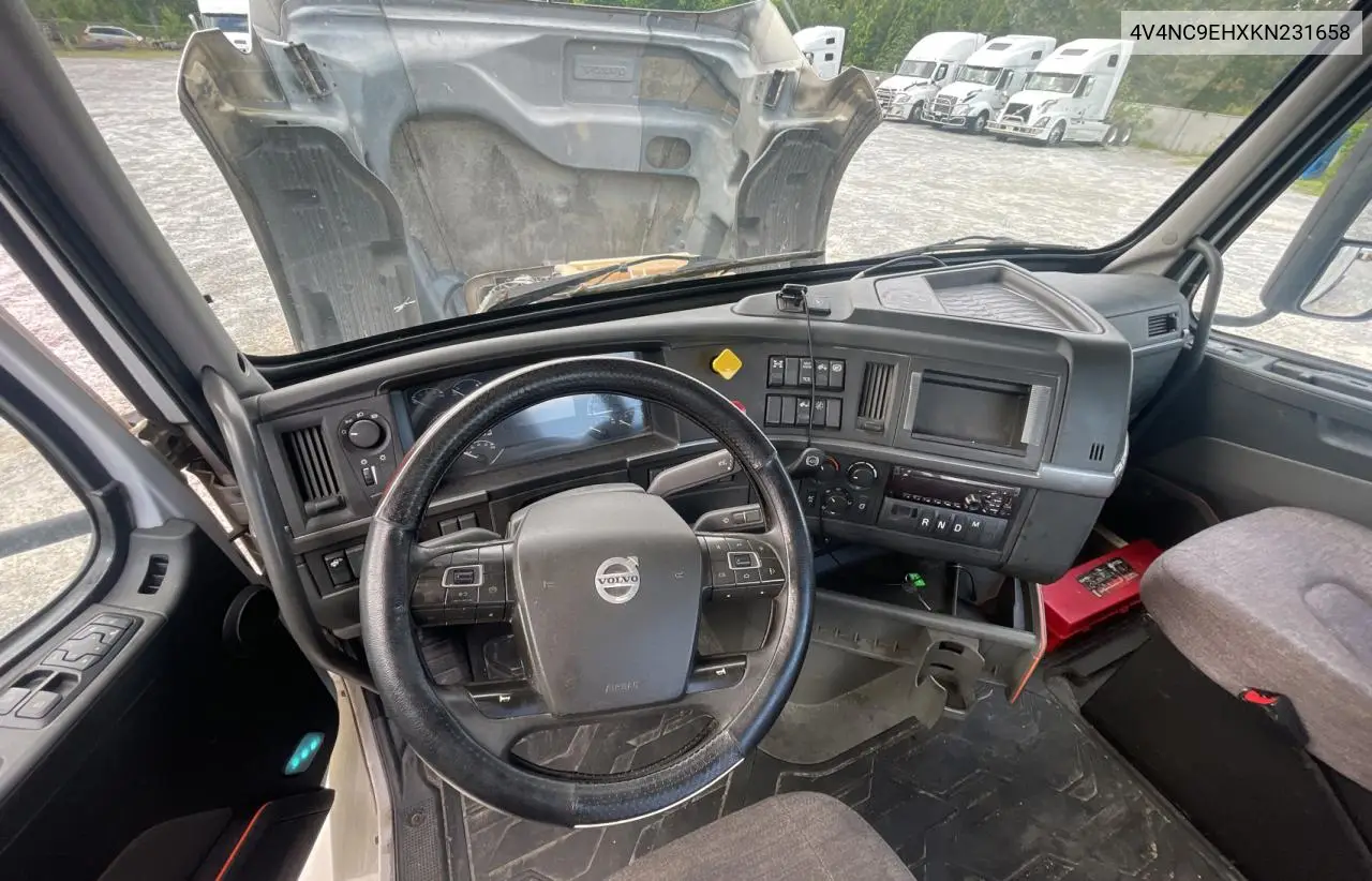 2019 Volvo Vn Vnl VIN: 4V4NC9EHXKN231658 Lot: 57167365
