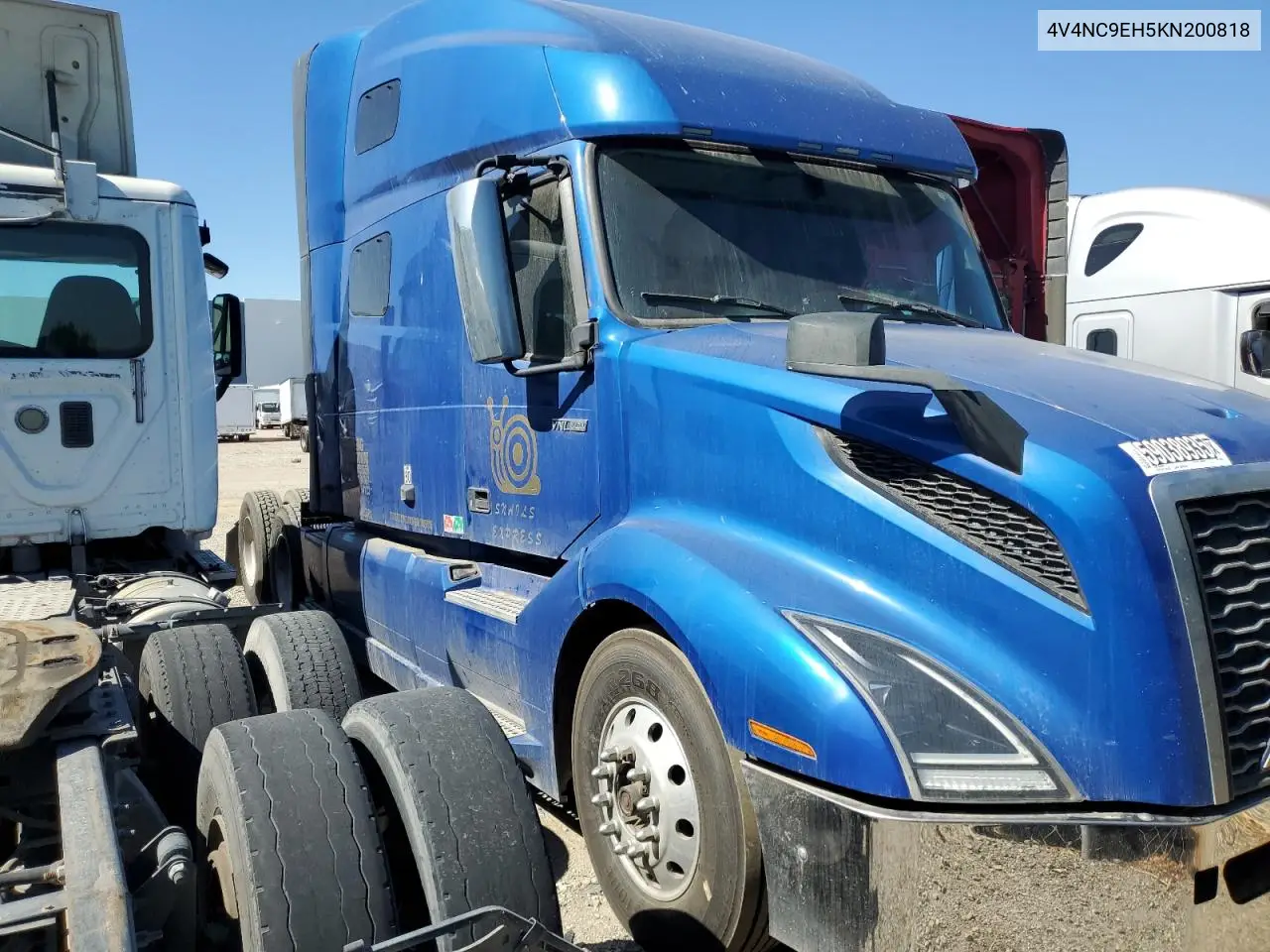 2019 Volvo Vnl Semi Truck VIN: 4V4NC9EH5KN200818 Lot: 59038935