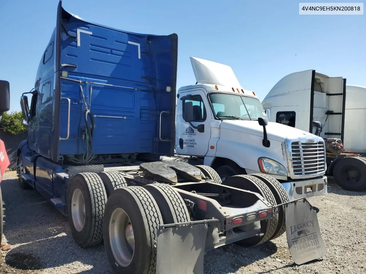 2019 Volvo Vnl Semi Truck VIN: 4V4NC9EH5KN200818 Lot: 59038935
