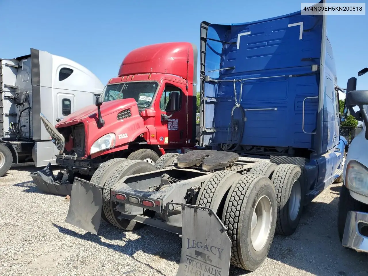2019 Volvo Vnl Semi Truck VIN: 4V4NC9EH5KN200818 Lot: 59038935