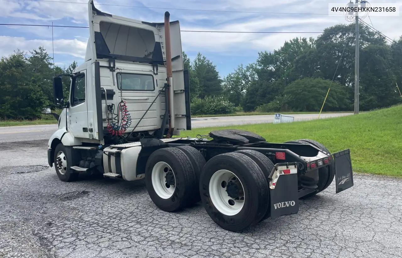 4v4nc9ehxkn231658 4V4NC9EHXKN231658 2019 Volvo Vn Vnl