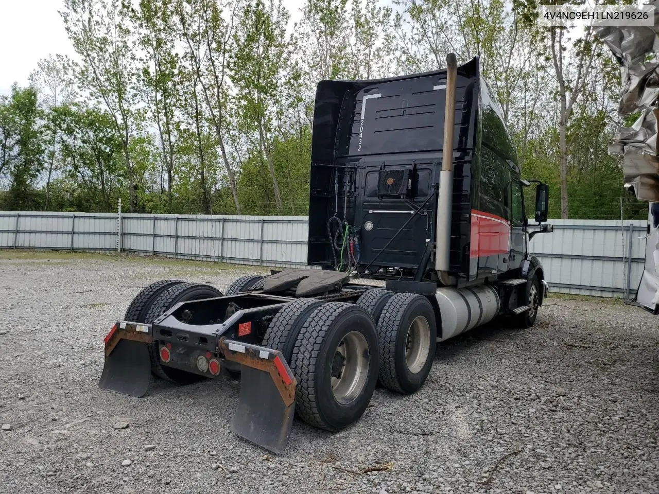 2020 Volvo Vn Vnl VIN: 4V4NC9EH1LN219626 Lot: 53565975