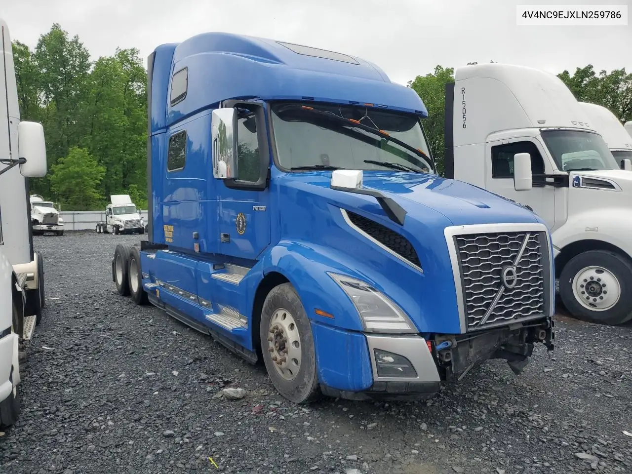 2020 Volvo Vn Vnl VIN: 4V4NC9EJXLN259786 Lot: 53948595