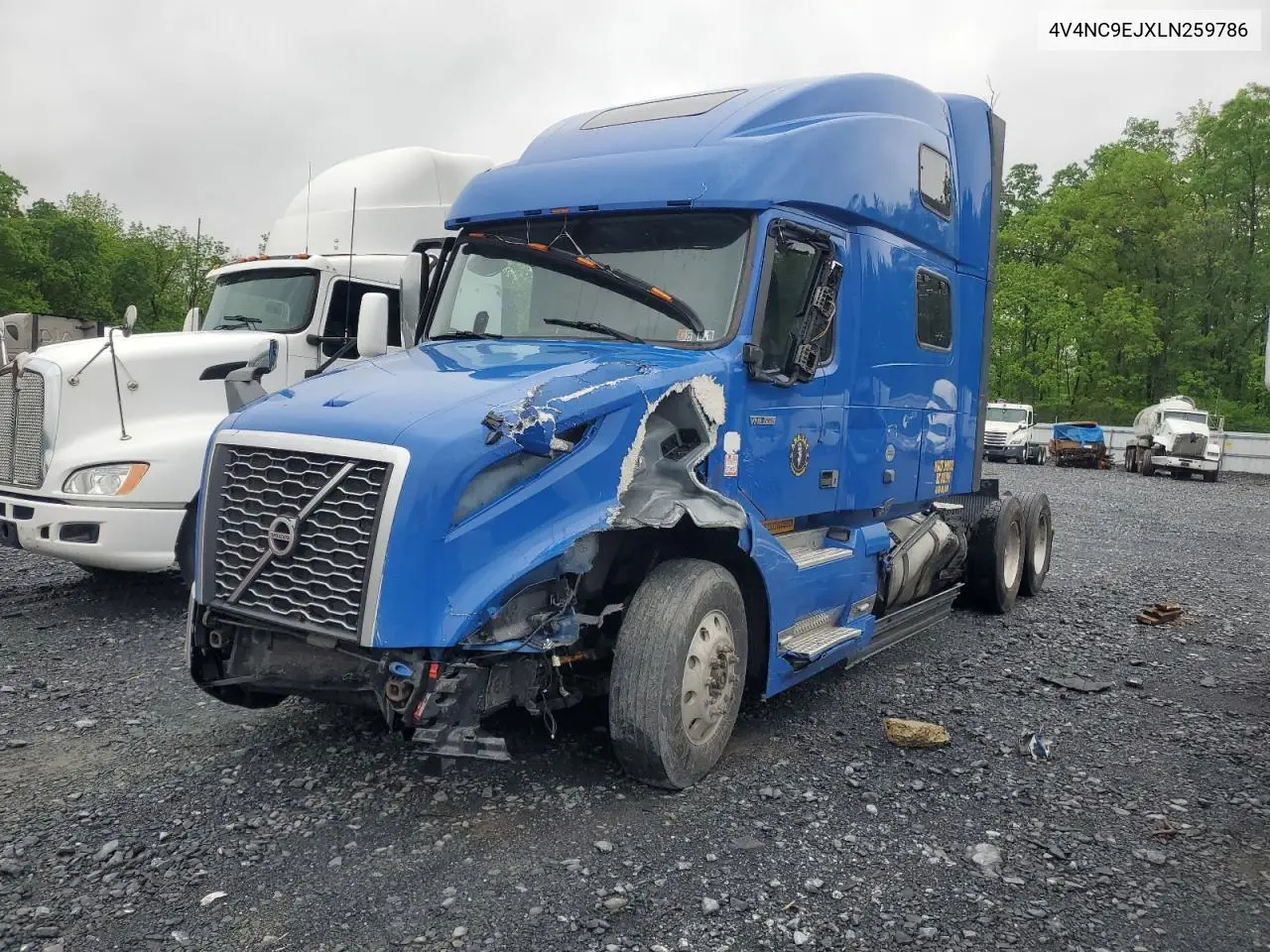2020 Volvo Vn Vnl VIN: 4V4NC9EJXLN259786 Lot: 53948595