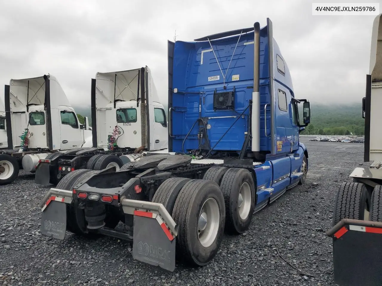 2020 Volvo Vn Vnl VIN: 4V4NC9EJXLN259786 Lot: 53948595