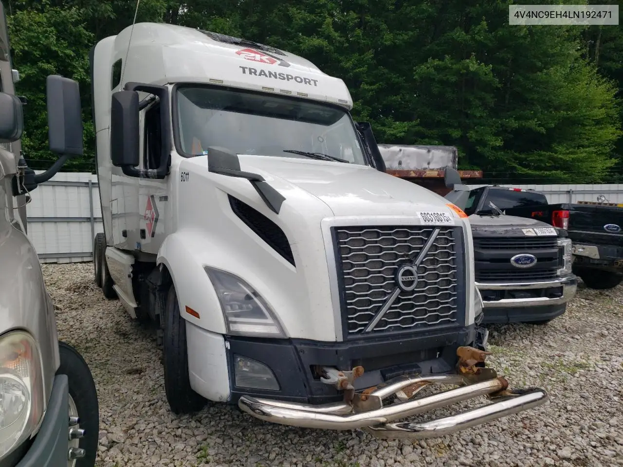 2020 Volvo Vn Vnl VIN: 4V4NC9EH4LN192471 Lot: 60316015