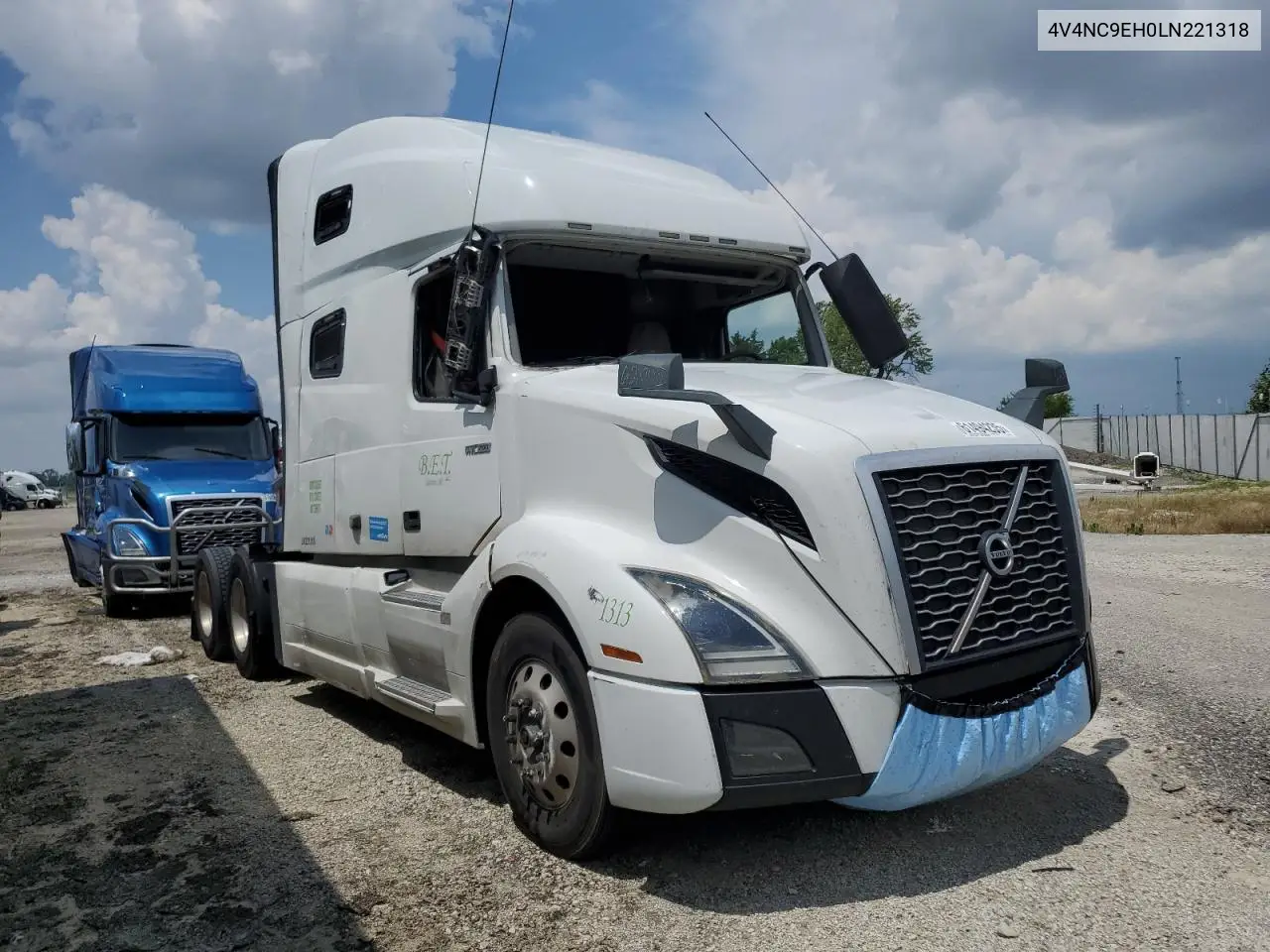 2020 Volvo Vn Vnl VIN: 4V4NC9EH0LN221318 Lot: 61494235