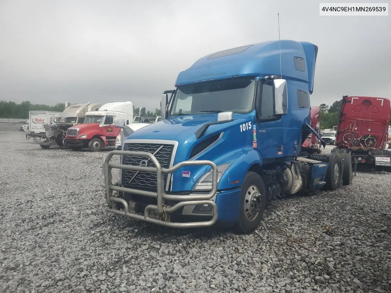 2021 Volvo Vn Vnl VIN: 4V4NC9EH1MN269539 Lot: 55788925