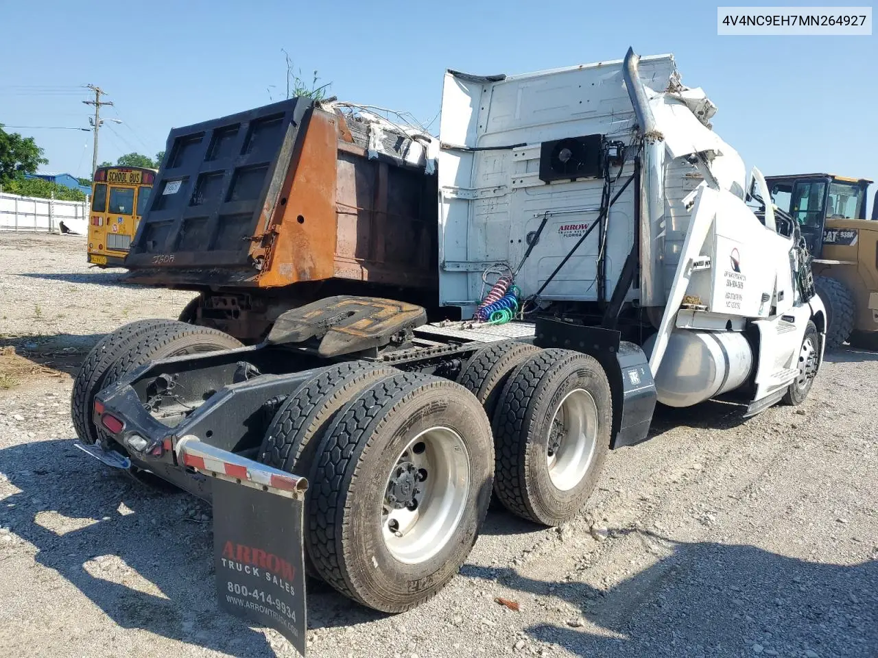 2021 Volvo Vn Vnl VIN: 4V4NC9EH7MN264927 Lot: 62146395