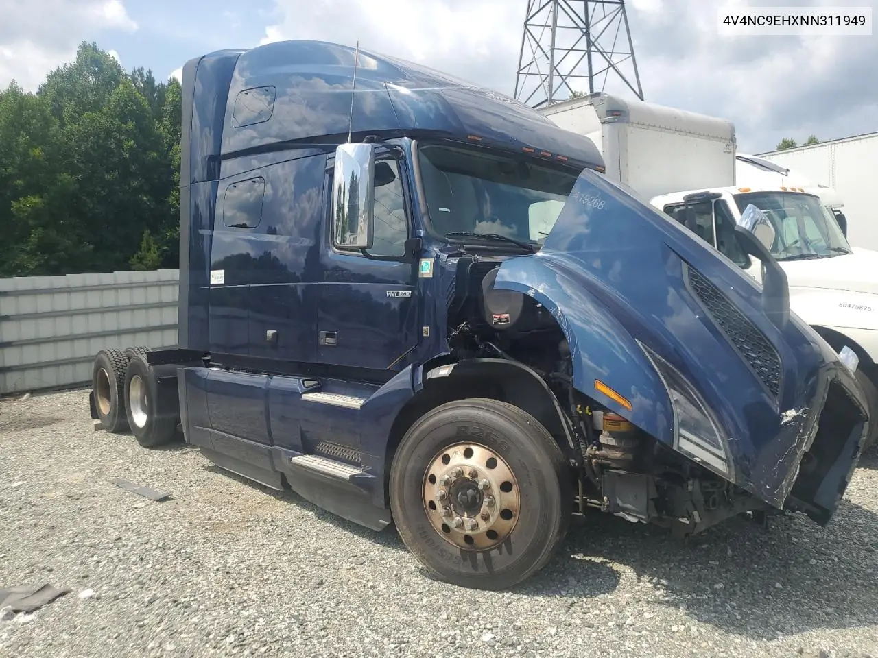 2022 Volvo Vn Vnl VIN: 4V4NC9EHXNN311949 Lot: 62108375