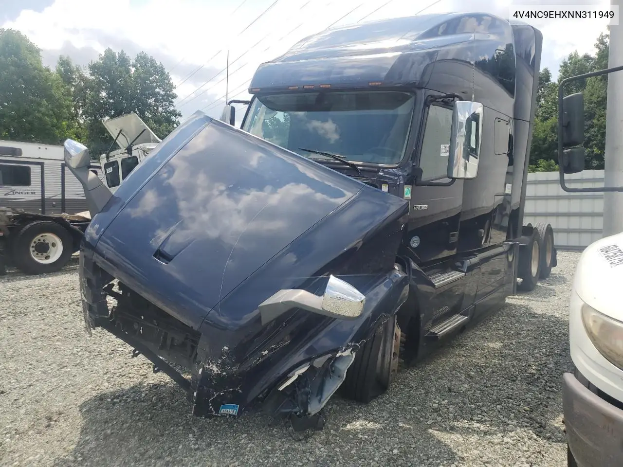 2022 Volvo Vn Vnl VIN: 4V4NC9EHXNN311949 Lot: 62108375