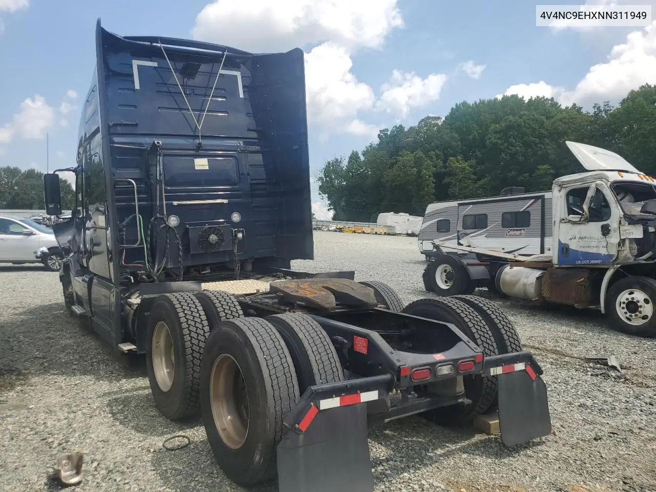 2022 Volvo Vn Vnl VIN: 4V4NC9EHXNN311949 Lot: 62108375
