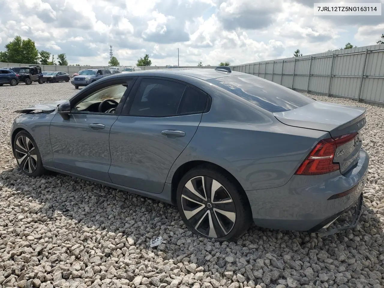 2022 Volvo S60 B5 Momentum VIN: 7JRL12TZ5NG163114 Lot: 62841475