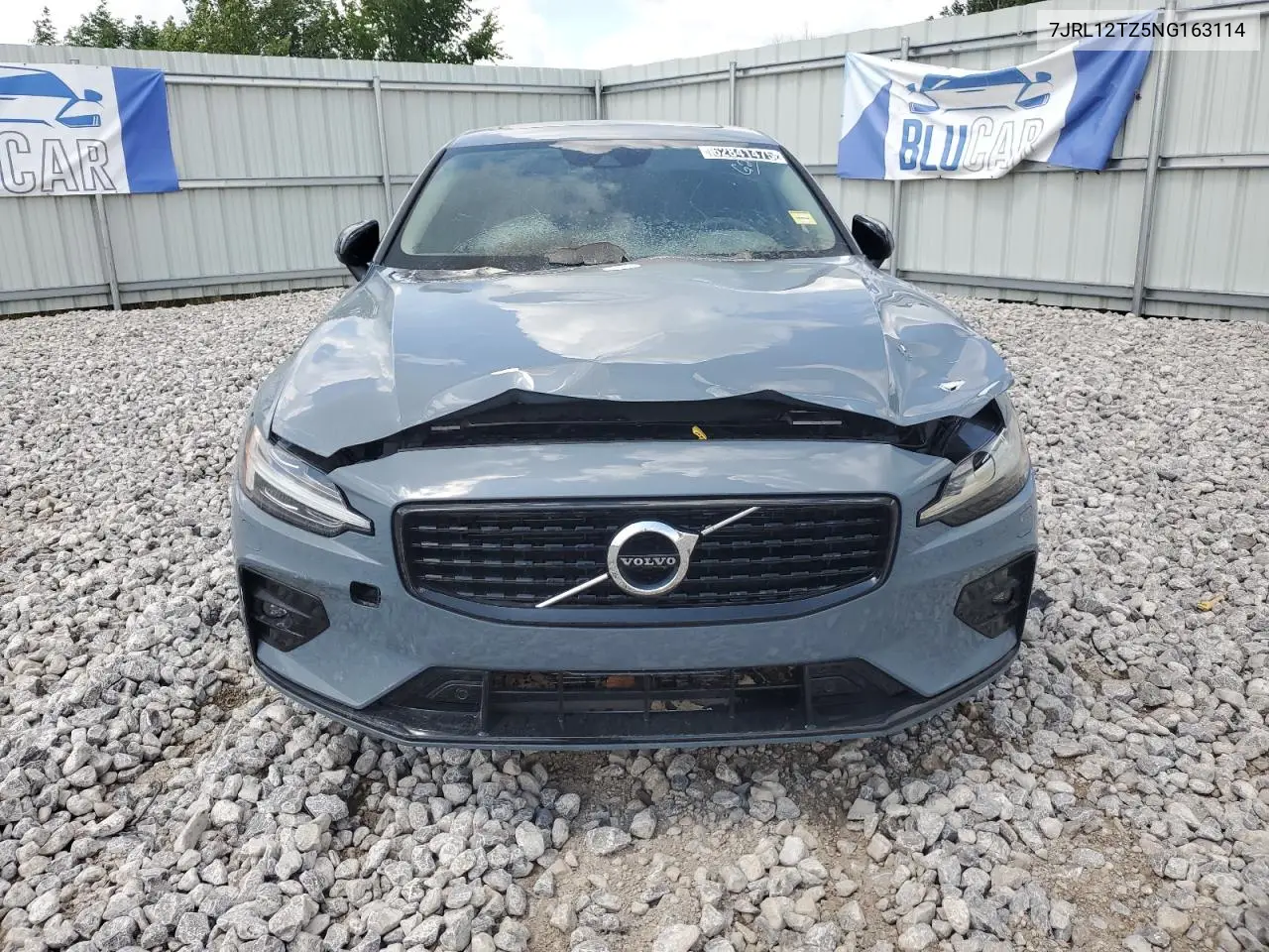 2022 Volvo S60 B5 Momentum VIN: 7JRL12TZ5NG163114 Lot: 62841475