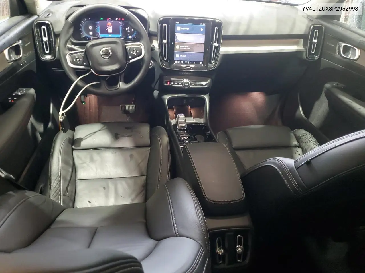 2023 Volvo Xc40 Ultimate VIN: YV4L12UX3P2952998 Lot: 52724585