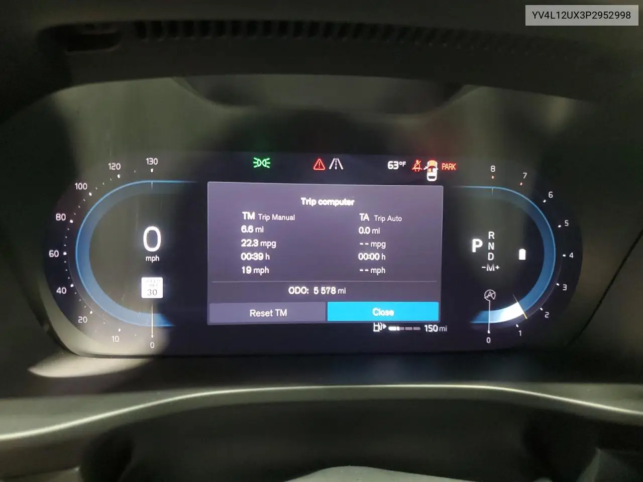 2023 Volvo Xc40 Ultimate VIN: YV4L12UX3P2952998 Lot: 52724585