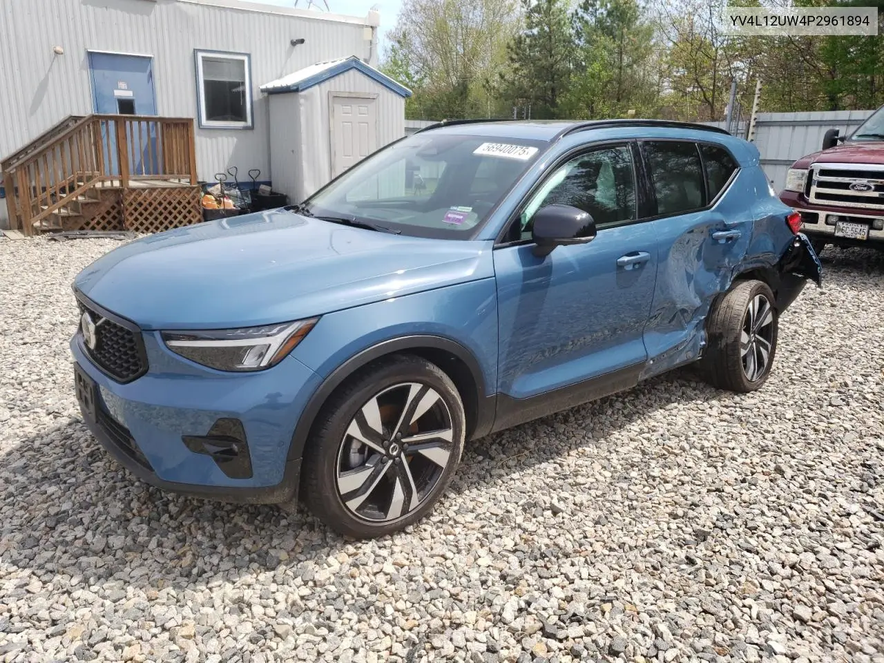 2023 Volvo Xc40 Plus VIN: YV4L12UW4P2961894 Lot: 56940075