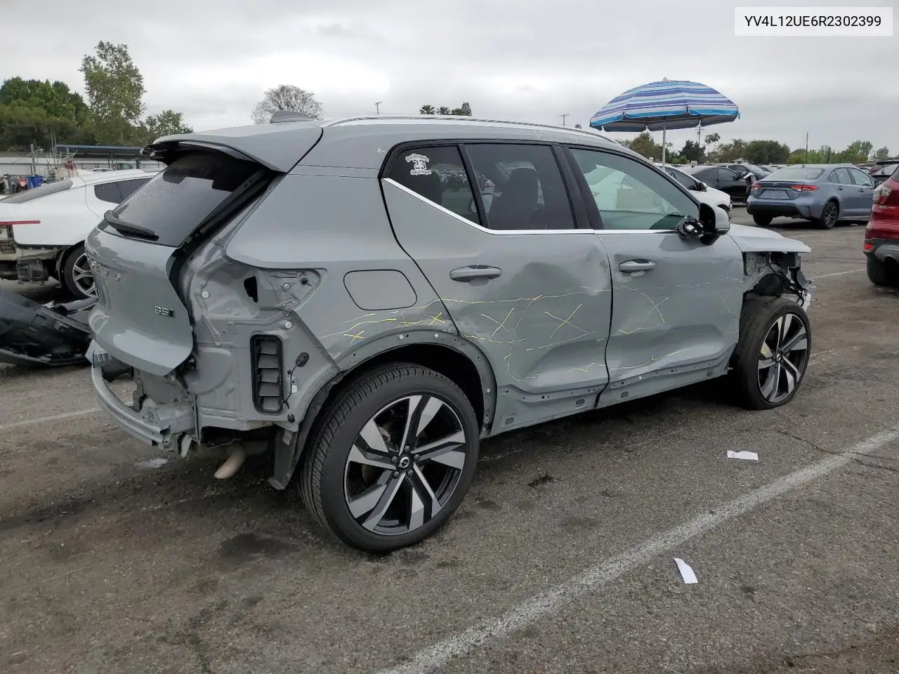 2024 Volvo Xc40 Plus VIN: YV4L12UE6R2302399 Lot: 52816655
