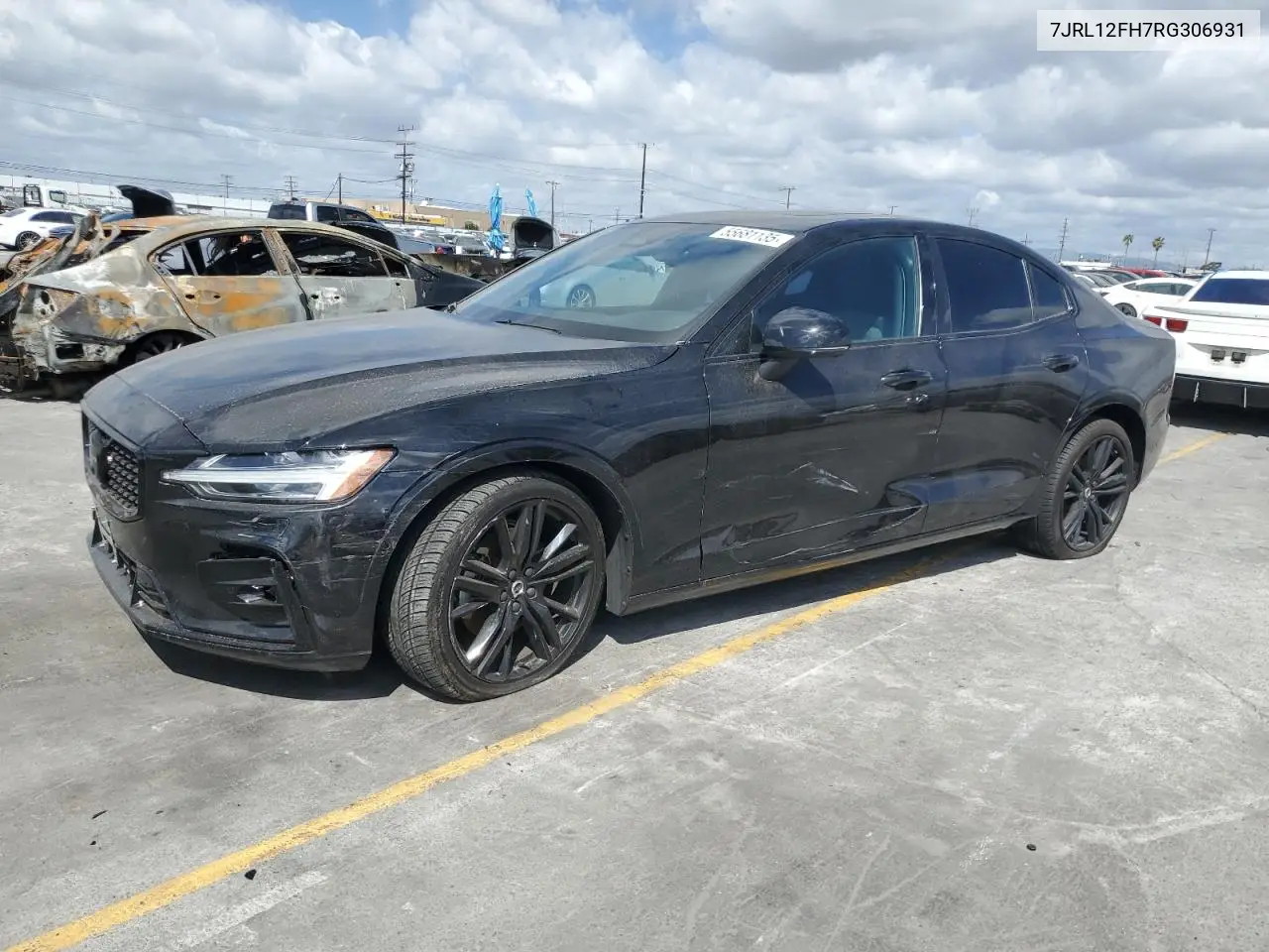 2024 Volvo S60 Plus VIN: 7JRL12FH7RG306931 Lot: 55681135