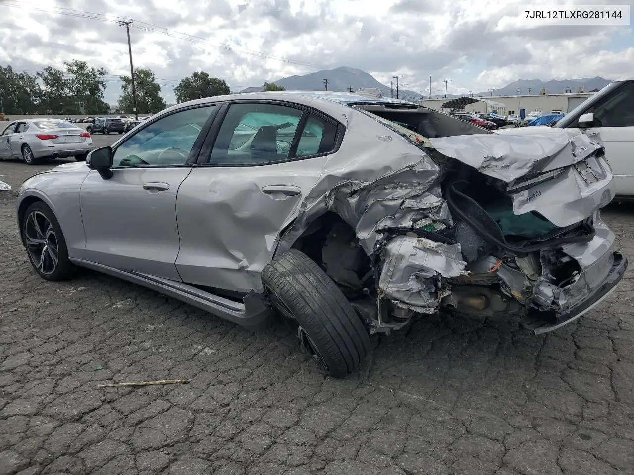 2024 Volvo S60 Plus VIN: 7JRL12TLXRG281144 Lot: 56655115