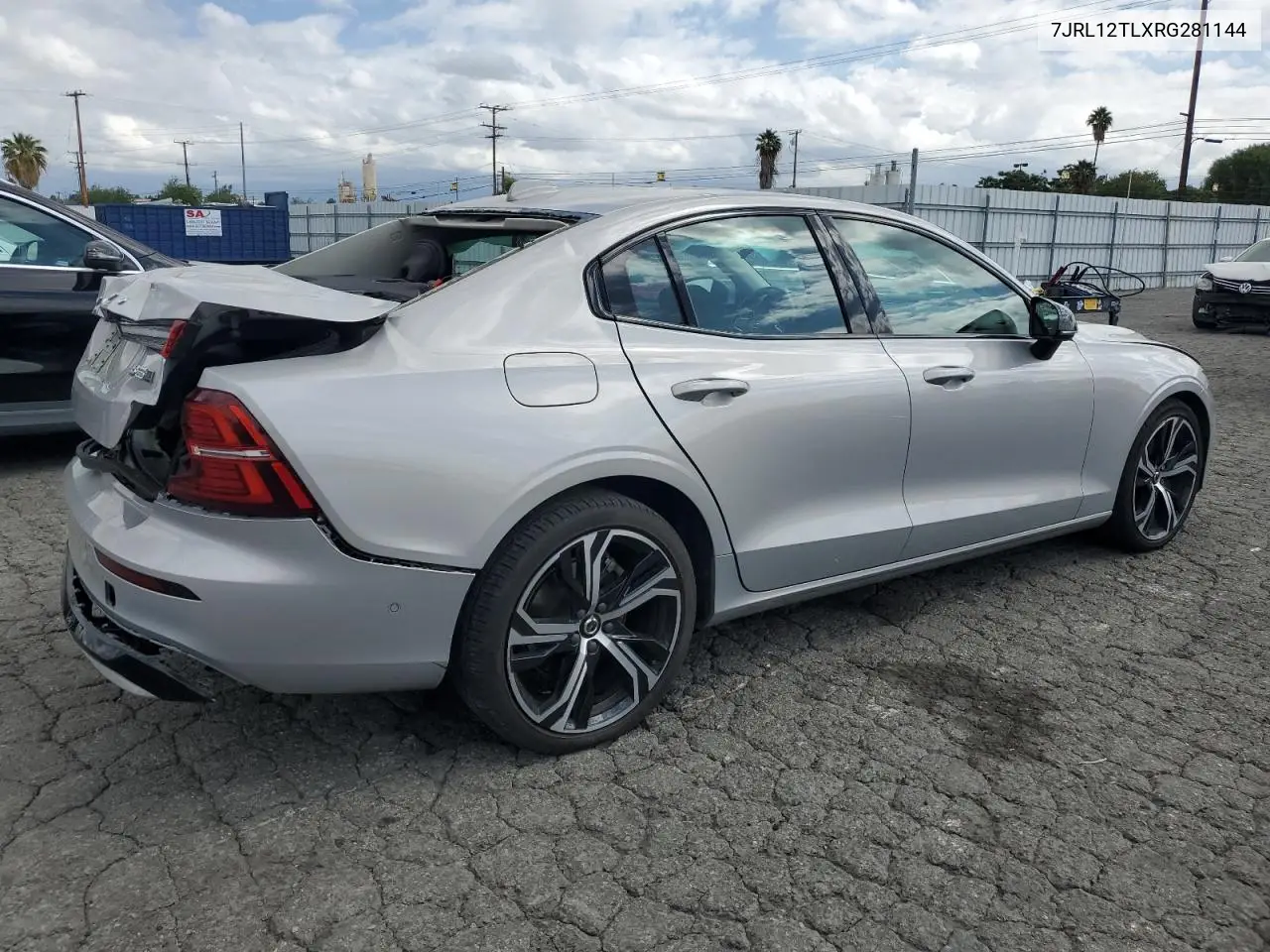 2024 Volvo S60 Plus VIN: 7JRL12TLXRG281144 Lot: 56655115