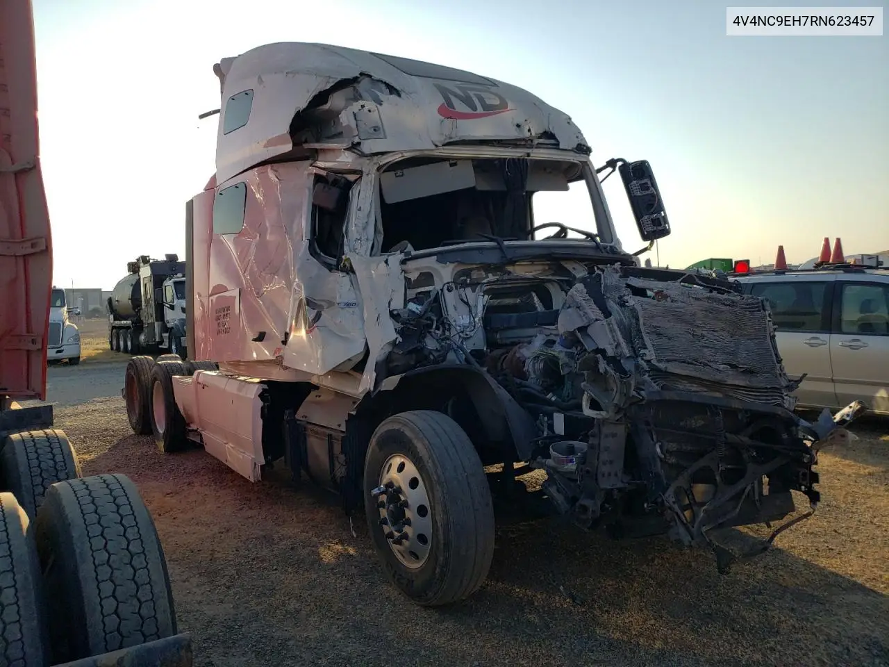 2024 Volvo Vn Vnl VIN: 4V4NC9EH7RN623457 Lot: 61731725