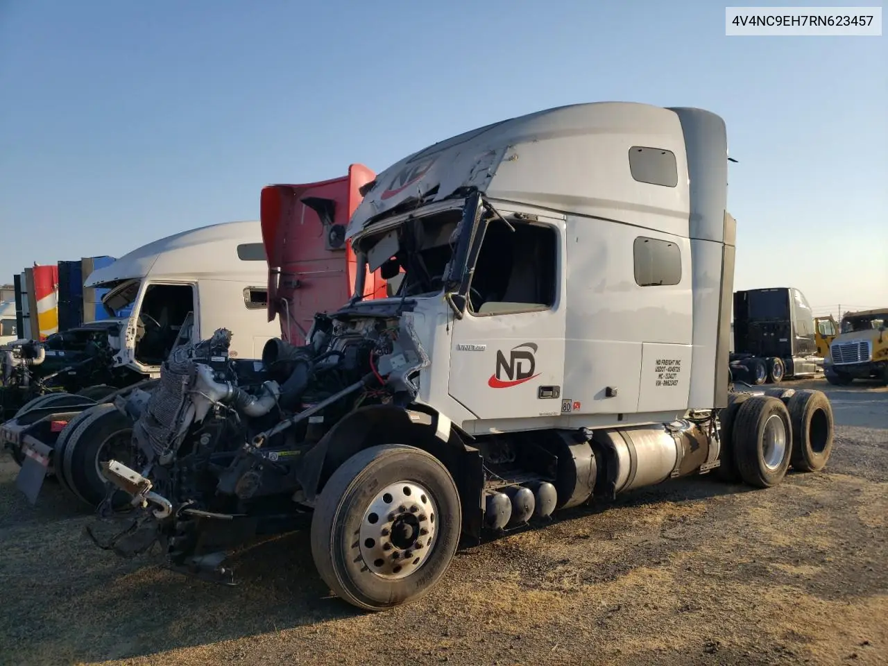 2024 Volvo Vn Vnl VIN: 4V4NC9EH7RN623457 Lot: 61731725
