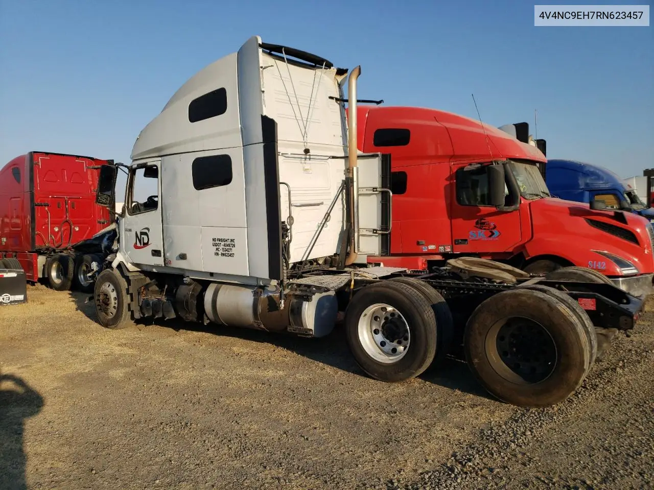 2024 Volvo Vn Vnl VIN: 4V4NC9EH7RN623457 Lot: 61731725