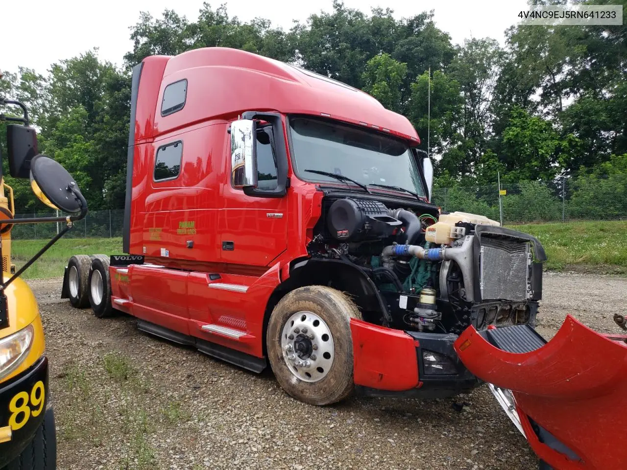 2024 Volvo Vn Vnl VIN: 4V4NC9EJ5RN641233 Lot: 62460075